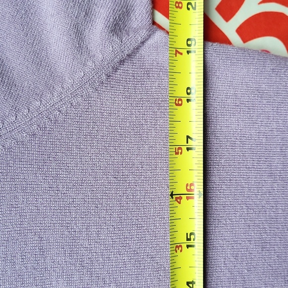 Lilac Tie-bow MAK Cardigan Sweater - Picture 7 of 8